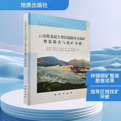 云南都龙超大型锌锡铜多金属矿整装勘查与找矿突破 念红良 等 著 地理学/自然地理学专业科技 新华书店正版图书籍 地质出版社