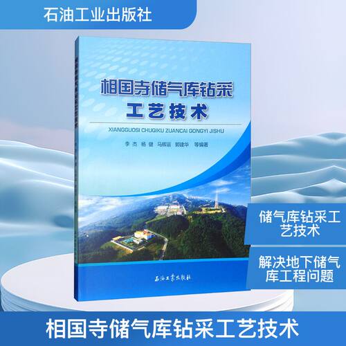 相国寺储气库钻采工艺技术 李杰 等 编 石油 天然气工业专业科技 新华书店正版图书籍 石油工业出版社