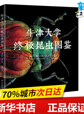 牛津大学终极昆虫图鉴 (英)列文·比斯(Levon Biss) 著 王建赟 译 科普百科专业科技 新华书店正版图书籍 江苏科学技术出版社