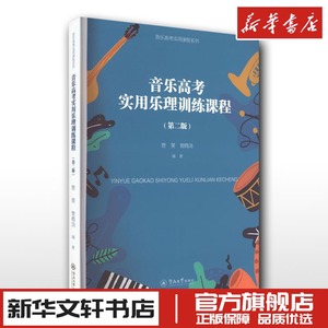 音乐高考实用乐理训练课程(第2版) 管昊,管佩鸿 编 音乐（新）艺术 新华书店正版图书籍 暨南大学出版社