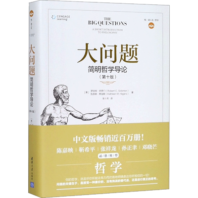 大问题(简明哲学导论第 10版)第十版罗伯特所罗门凯思林 好读又难得的哲学入门书 西方哲学史尼采主义所罗门简史新华书店正版