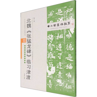 北魏《张猛龙碑》临习津渡 孟巍,邓英彪 编 书法/篆刻/字帖书籍艺术 新华书店正版图书籍 天津人民美术出版社