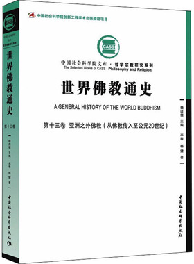 世界佛教通史 第13卷 亚洲之外佛教(从佛教传入至公元20世纪)