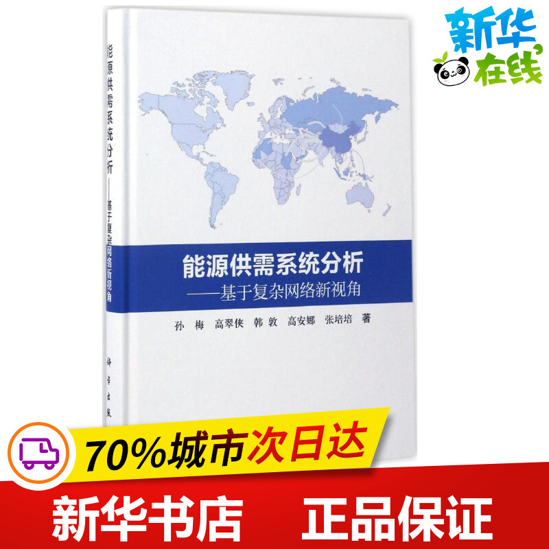 能源供需系统分析 孙梅 等 著 著作 网络通信（新）专业科技 新华书店正版图书籍 科学出版社 书籍/杂志/报纸 环境科学 原图主图