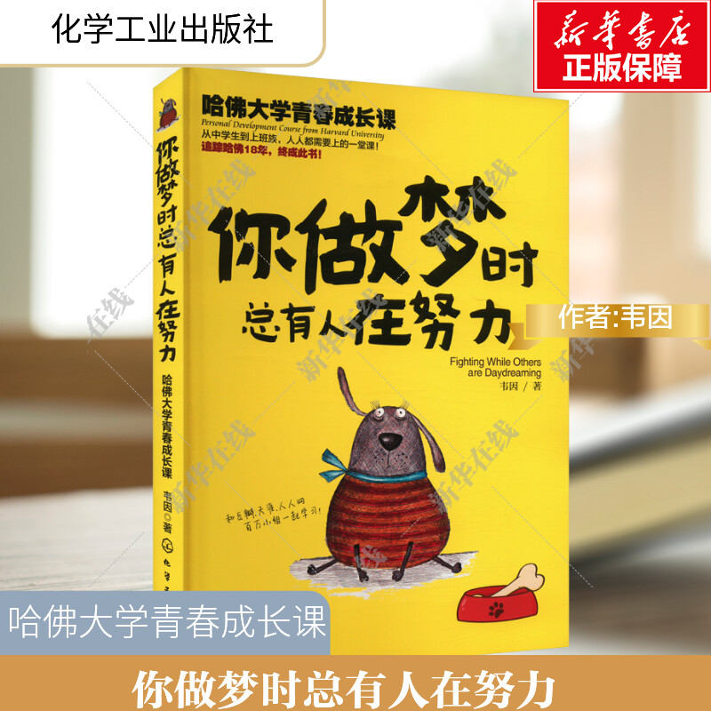 你做梦时总有人在努力 哈佛大学青春成长课 韦因 著 重塑好的习惯戒掉拖延症合理安排时间提升自控力 学会感恩赞美励志书 新华正版
