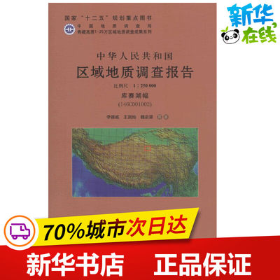 中华人民共和国区域地质调查报告库赛湖幅(I46C001002):比例尺1:250000 李德威,王国灿,魏启荣 等 著 著作 冶金工业专业科技