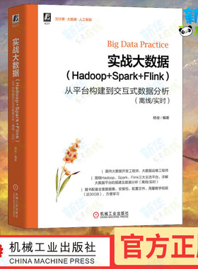 实战大数据(Hadoop+Spark+Flink) 从平台构建到交互式数据分析(离线/实时) 杨俊 编 数据库专业科技 新华书店正版图书籍