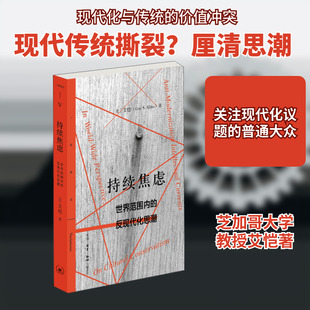 持续焦虑 世界范围内的反现代化思潮 (美)艾恺 著 哲学知识读物社科 新华书店正版图书籍 生活·读书·新知三联书店
