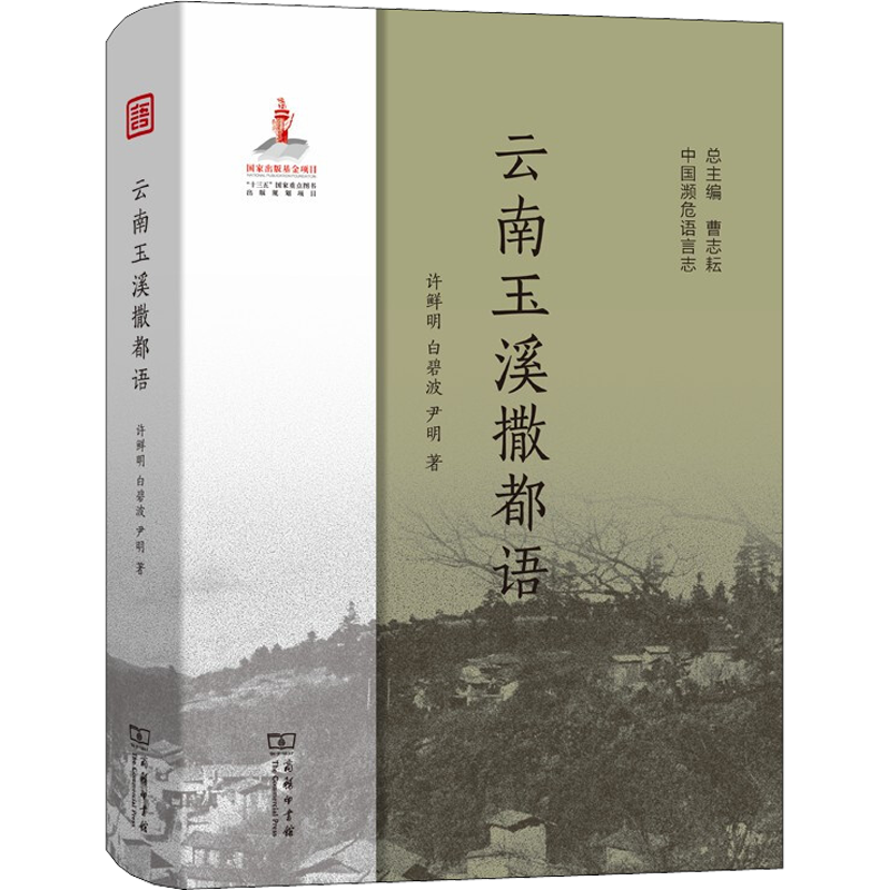 云南玉溪撒都语 许鲜明,白碧波,尹明 著 语言文字文教 新华书店正版图书籍 商务印书馆