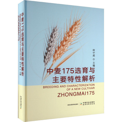 中麦175选育与主要特性解析 何中虎 编 农业基础科学专业科技 新华书店正版图书籍 中国农业出版社