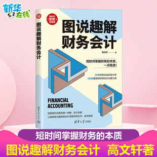 新华正版 财务知识化繁为简 高文轩著 图说趣解财务会计 本质一点就透 财务会计一读就懂 0年财务实战经验分享 短时间掌握财务