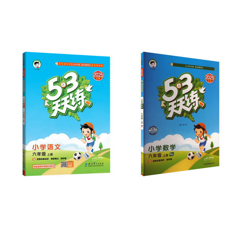 暂AK课标数学6上(人教版)/5.3天天练 本书编写组 著 小学教辅文教 新华书店正版图书籍 教育科学出版社