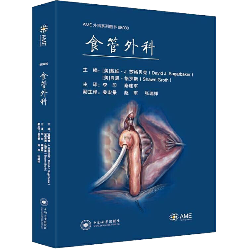 食管外科 (美)戴维·J.苏格贝克,(美)肖恩·格罗斯 编 李印,秦建军 译 预防医学、卫生学生活 新华书店正版图书籍 中南大学出版社