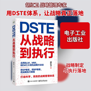 DSTE 从战略到执行 胡红卫 著 战略管理经管、励志 新华书店正版图书籍 电子工业出版社