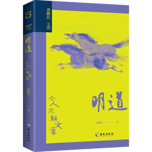 明道 今人不解文章 龚鹏程 著 中国近代随笔文学 新华书店正版图书籍 海南出版社