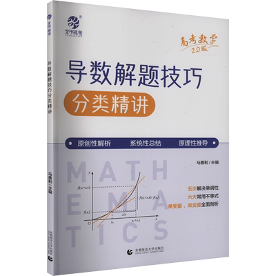 导数解题技巧分类精讲 2.0版 马善利 编 中学教辅文教 新华书店正版图书籍 首都师范大学出版社