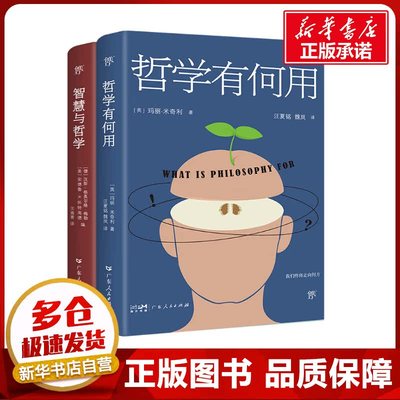 哲学有何用+智慧与哲学(全2册) (英)玛丽.米奇利,(德)汉斯·格奥尔格.梅勒,(美)安德鲁·k.怀特海德 著 汪夏铭 魏岚 王海青 译