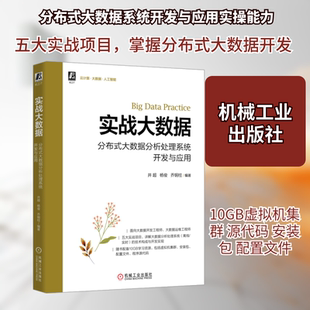 实战大数据 分布式大数据分析处理系统开发与应用 井超,杨俊,乔钢柱 编 其它计算机/网络书籍专业科技 新华书店正版图书籍