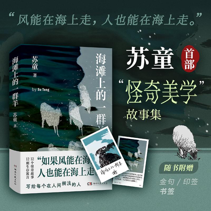 海滩上的一群羊 苏童 著 著 其它小说文学 新华书店正版图书籍 湖南文艺出版社