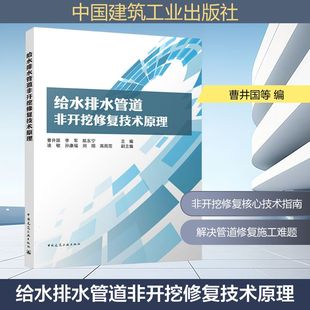 给水排水管道非开挖修复技术原理 曹井国,李军,陈东宁 主编;凌敏 等副主编 编 其他专业科技 新华书店正版图书籍