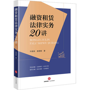 融资租赁法律实务20讲 许建添,袁雯卿 著 法学理论社科 新华书店正版图书籍 法律出版社
