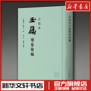 古写本玉篇残卷汇编 [南朝梁]顾野王 撰 著 文学理论/文学评论与研究社科 新华书店正版图书籍 上海古籍出版社