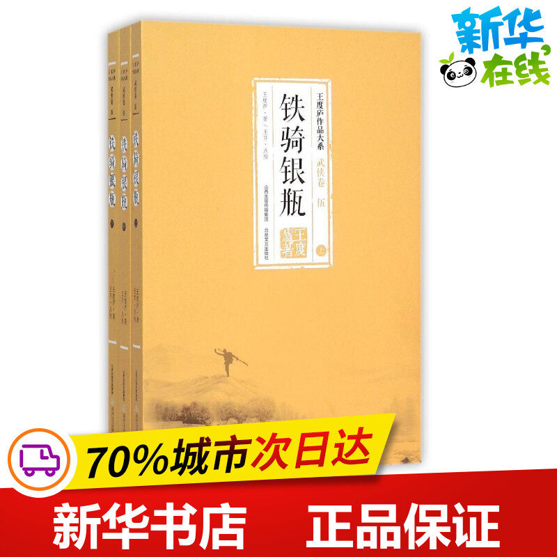 铁骑银瓶(全3册)/王度庐作品大系 王度庐 著 玄幻/武侠小说文学 新华书店正版图书籍 北岳文艺出版社