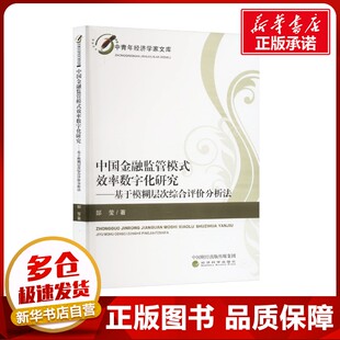 中国金融监管模式效率数字化研究——基于模糊层次综合评价分析法 郜莹 著 金融经管、励志 新华书店正版图书籍 经济科学出版社