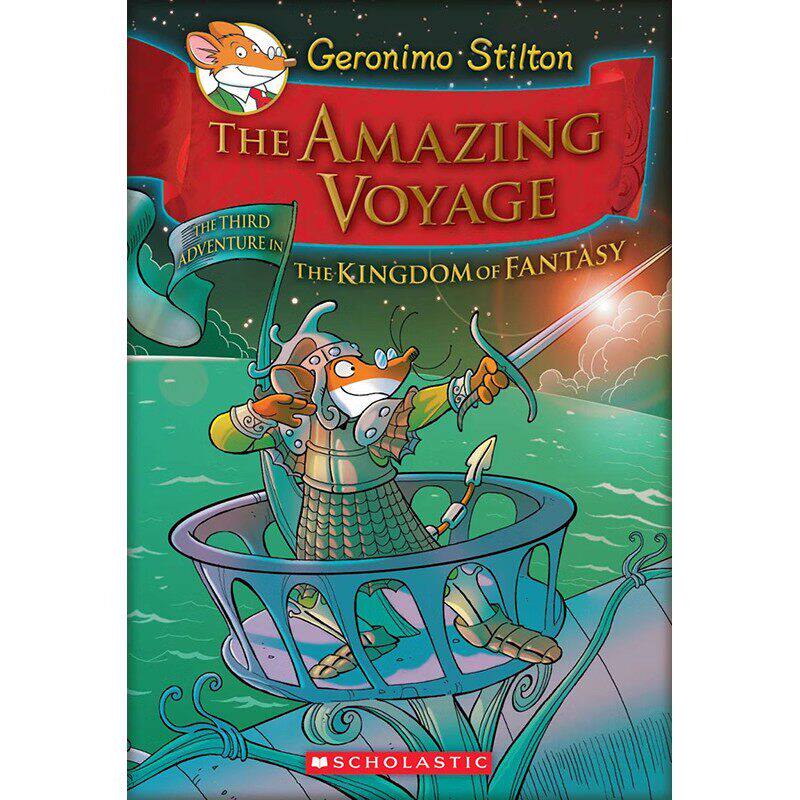 老鼠记者梦幻王国3:神奇航海Geronimo Stilton 老鼠记者梦幻王国平装3:神奇的航海之旅 The原版引进
