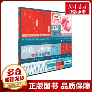 彩色心电图危急值图谱 全彩医学插画本 钟杭美,耿召华,孔令秋 编 影像医学生活 新华书店正版图书籍 中国科学技术出版社
