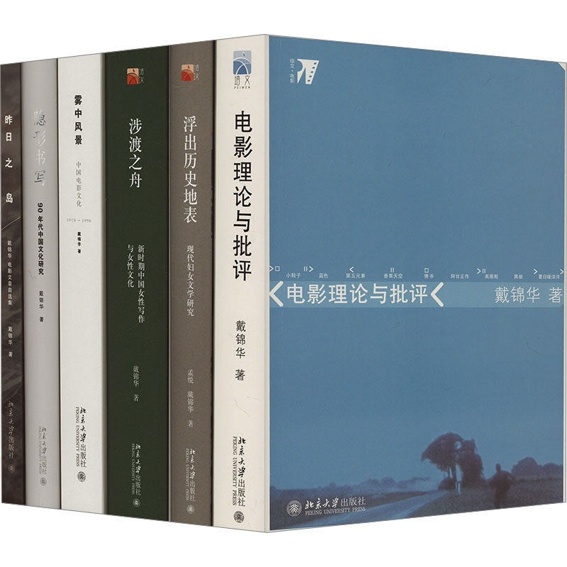 戴锦华作品套装(全6册,赠纪念卡) 戴锦华 等 著 大学教材文学 新华书店正版图书籍 北京大学出版社