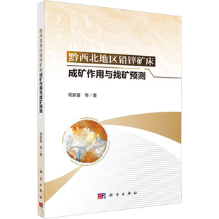 黔西北地区铅锌矿床成矿作用与找矿预测 周家喜 等 著 矿业技术专业科技 新华书店正版图书籍 科学出版社