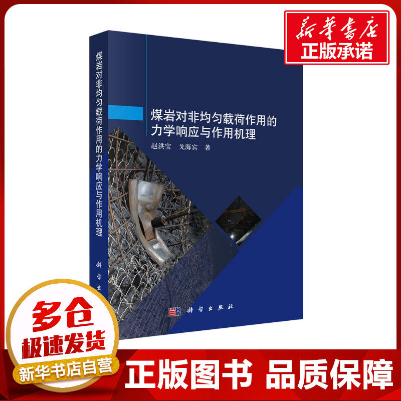 煤岩对非均匀载荷作用的力学响应与作用机理 赵洪宝,戈海宾 著 矿业技术专业科技 新华书店正版图书籍 科学出版社
