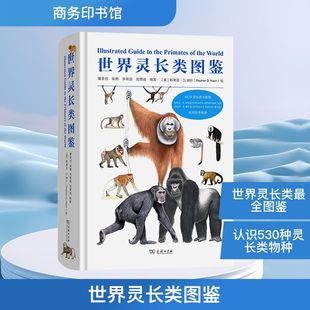 新华书店正版 商务印书馆 编著 斯蒂芬·D.纳什 绘 英 等 编 图书籍 世界灵长类图鉴 动物专业科技 董贵信