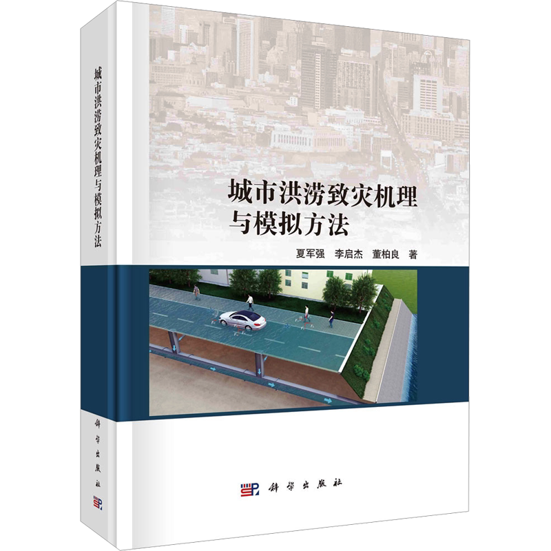 城市洪涝致灾机理与模拟方法 夏军强,李启杰,董柏良 著 气象学专业科技 新华书店正版图书籍 科学出版社