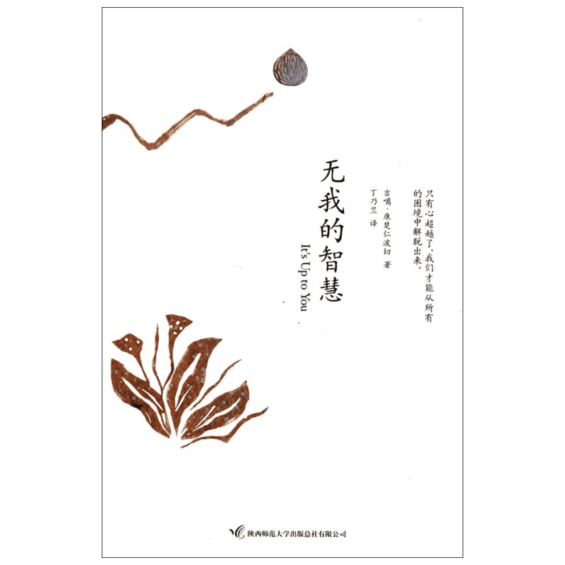 无我的智慧 (印)吉噶·康楚仁波切 著 丁乃竺 译 伦理学社科 新华书店正版图书籍 陕西师范大学出版社