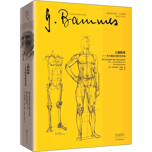 人物形体——艺术解剖学教学手册 (德)戈特弗里德·巴梅斯 著 冯帅帅 译 绘画（新）艺术 新华书店正版图书籍 大象出版社