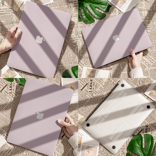适用于苹果笔记本保护壳macbookpro保护套macbookair电脑14外壳macbook13英寸mac16macpro2026新款m2芯片配件