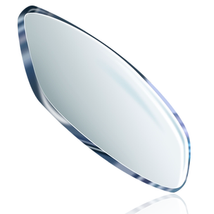 2.0超薄超清防辐射非球面玻璃眼镜片配高度近视散光耐磨近视眼镜