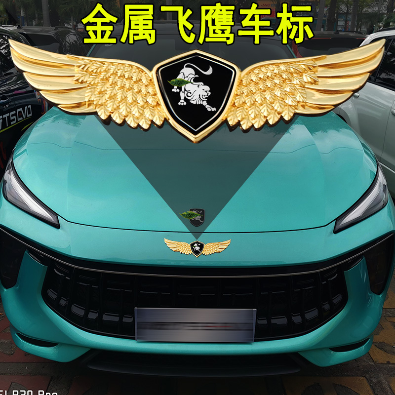 东风风行T5EVO改装前机盖车标