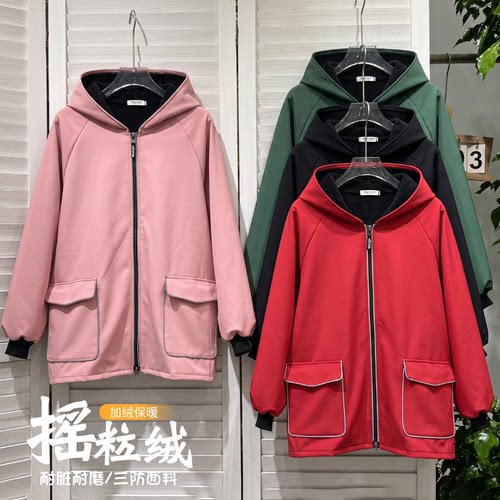 加绒围裙保暖防水耐脏家用工作服