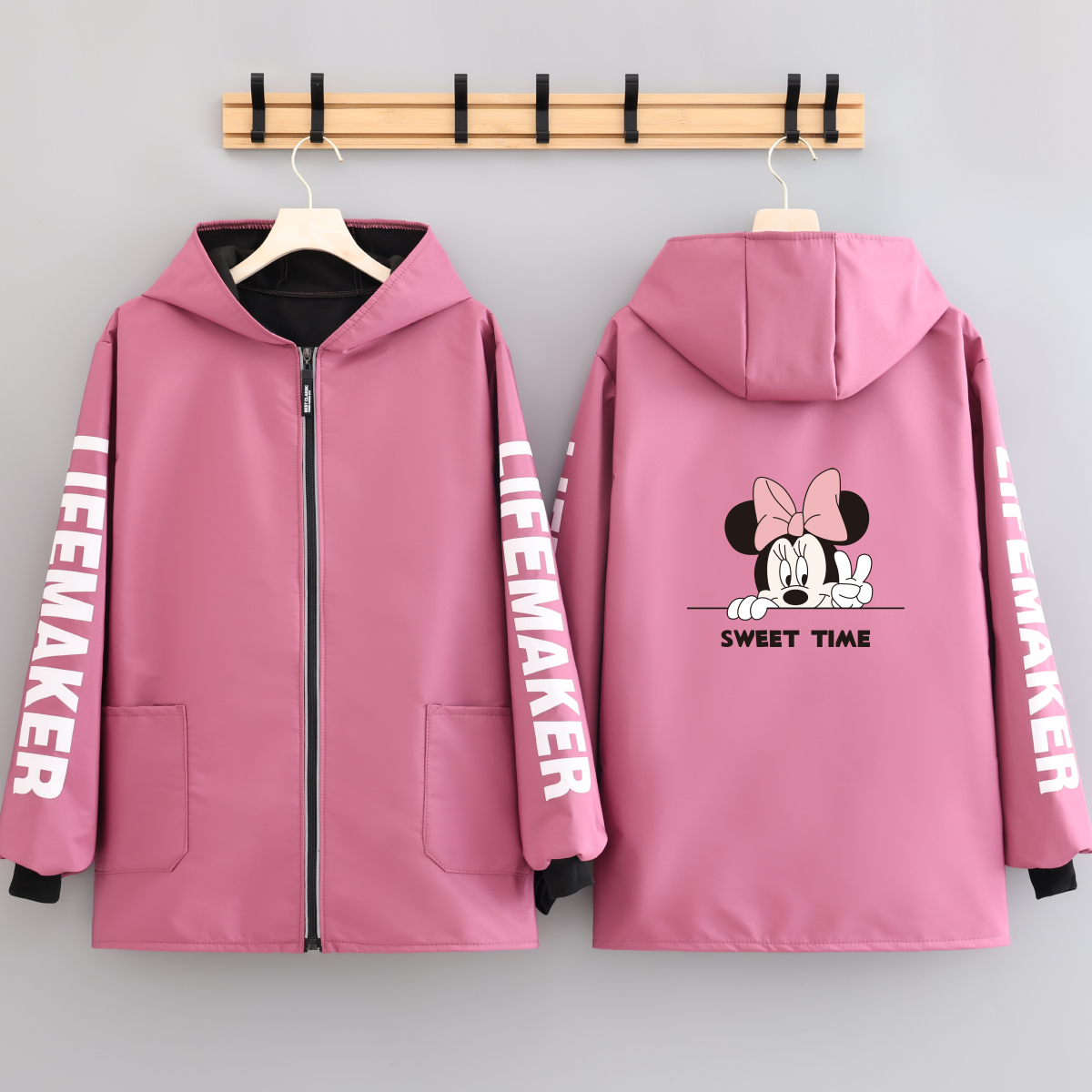 加绒加厚保暖可定制罩衣外穿围裙