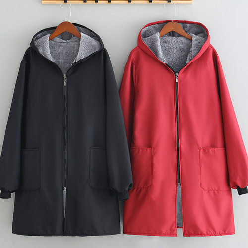 罩衣加厚冬加绒围裙罩衣耐脏