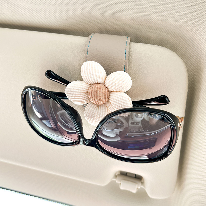 车用眼镜夹车载遮阳板票据收纳夹