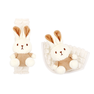 汽车儿童安全带固定器防勒脖护肩套装车用宝宝护肚神器限位器通用