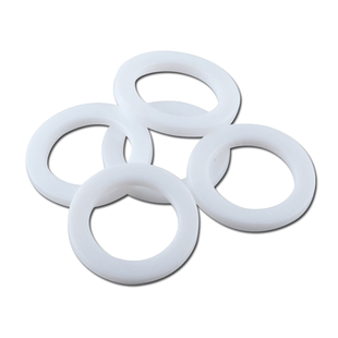 四氟垫片聚四氟乙烯耐高温铁氟龙垫 4分6分1寸1.2软管波纹管垫片