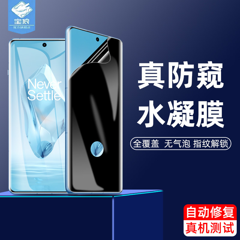 12r一加防窥水凝膜防摔磨砂