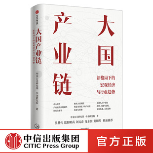 大国产业链 新格局下的宏经济观与行业趋势 中金公司研究部 等著 吴基传 欧阳明高 刘元春 龙永图 黄朝晖联袂推荐 中信出版社图书