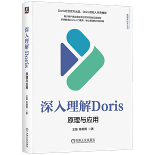 深入理解Doris 原理与应用 王磊 陈明雨 Doris技术架构 运维优化策略 Doris实践案例 Doris入门教程书籍 机械工业出版社