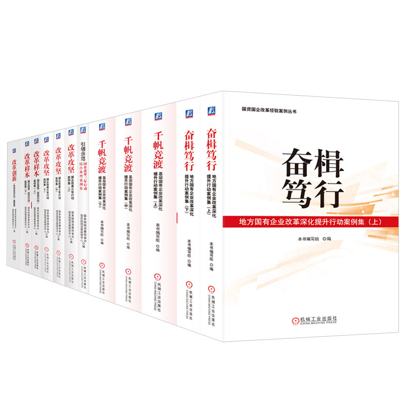 国资国企改革经验案例丛书 共12册